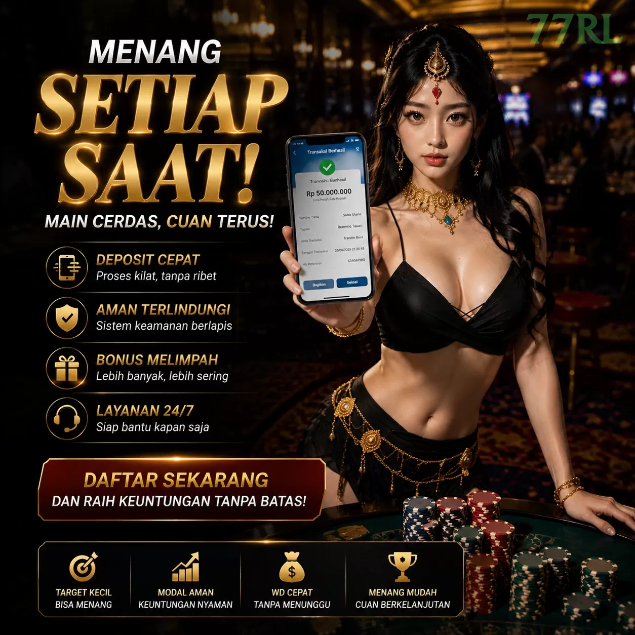 77rl Memperkenalkan Permainan Slot yang Menarik
